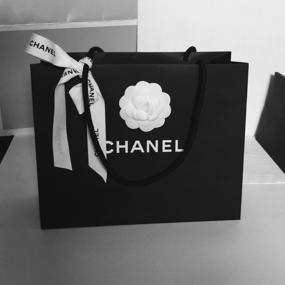 Bundle of Chanel Bag, Camellia and Ribbon